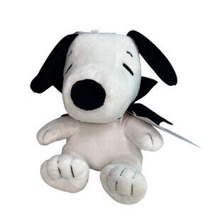 Hallmark Peanuts Snoopy Plush Vampire Halloween 8" Stuffed Animal with Tags